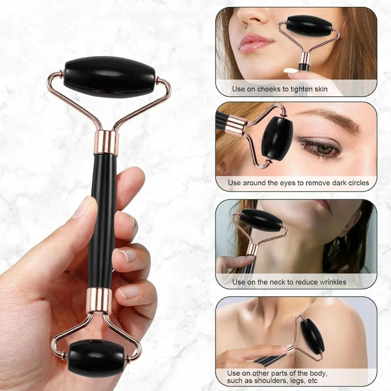 Juego de Rodillos Faciales de Hielo para el Cuidado de la Piel